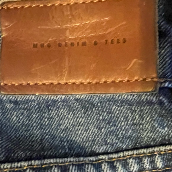 MANGO(MNG) Demin Rachel Straight Leg Distressed Jeans Women’s Size 2 - Picture 2 of 4